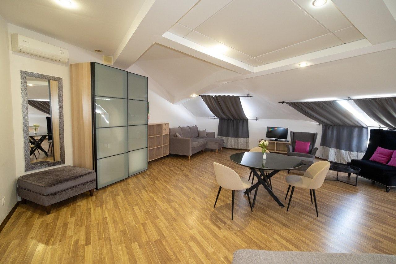 1-комнатные апартаменты, 40 м² (мансарда) 4