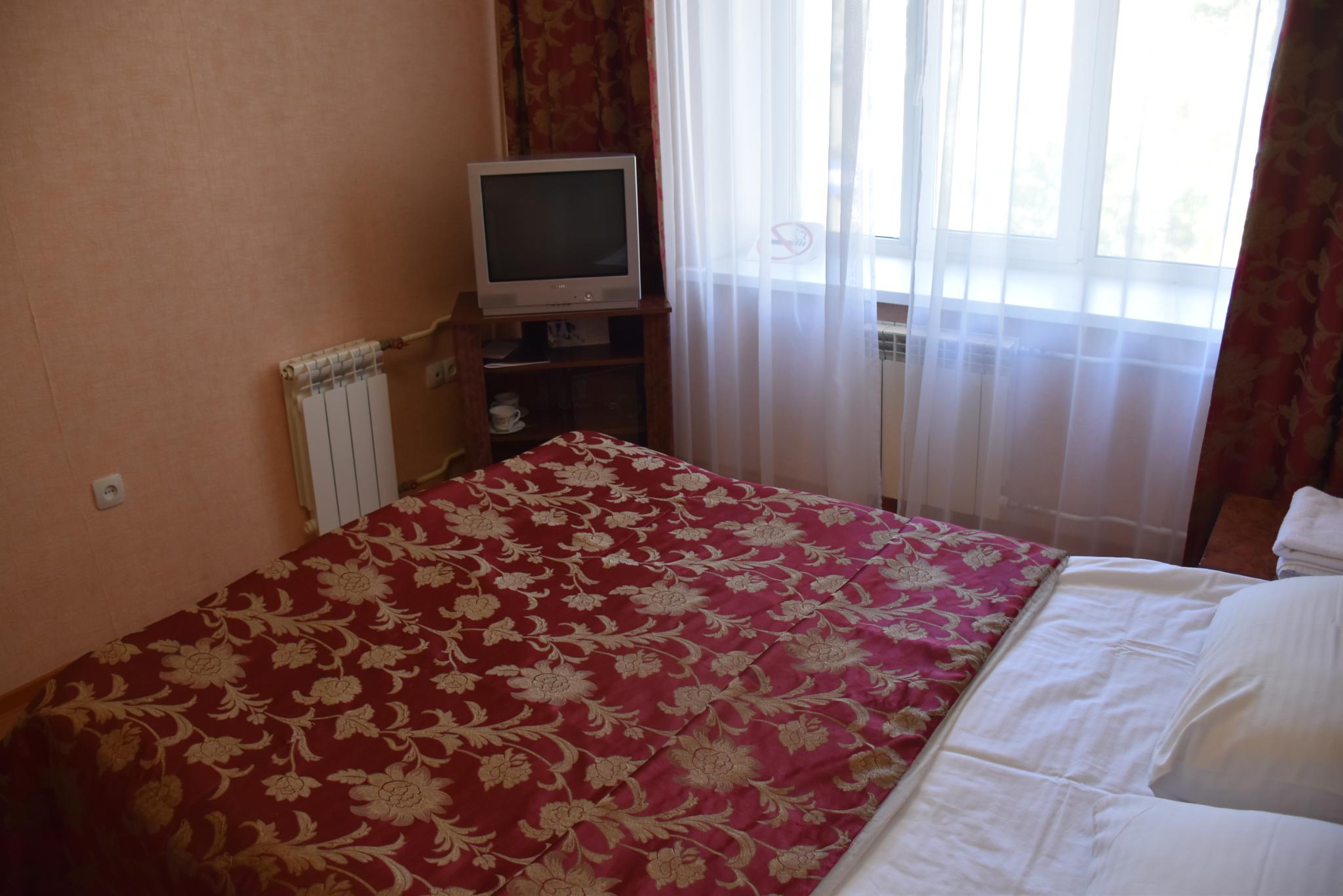 Номер эконом с 1 двуспальной кроватью 2