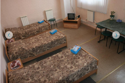 Кровать в трёхместном номере стандарт 3