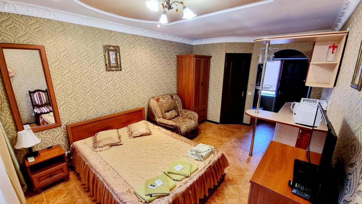 Номер комфорт с 1 двуспальной кроватью