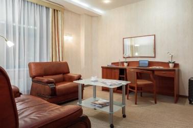 Номер бизнес с 1 двуспальной кроватью