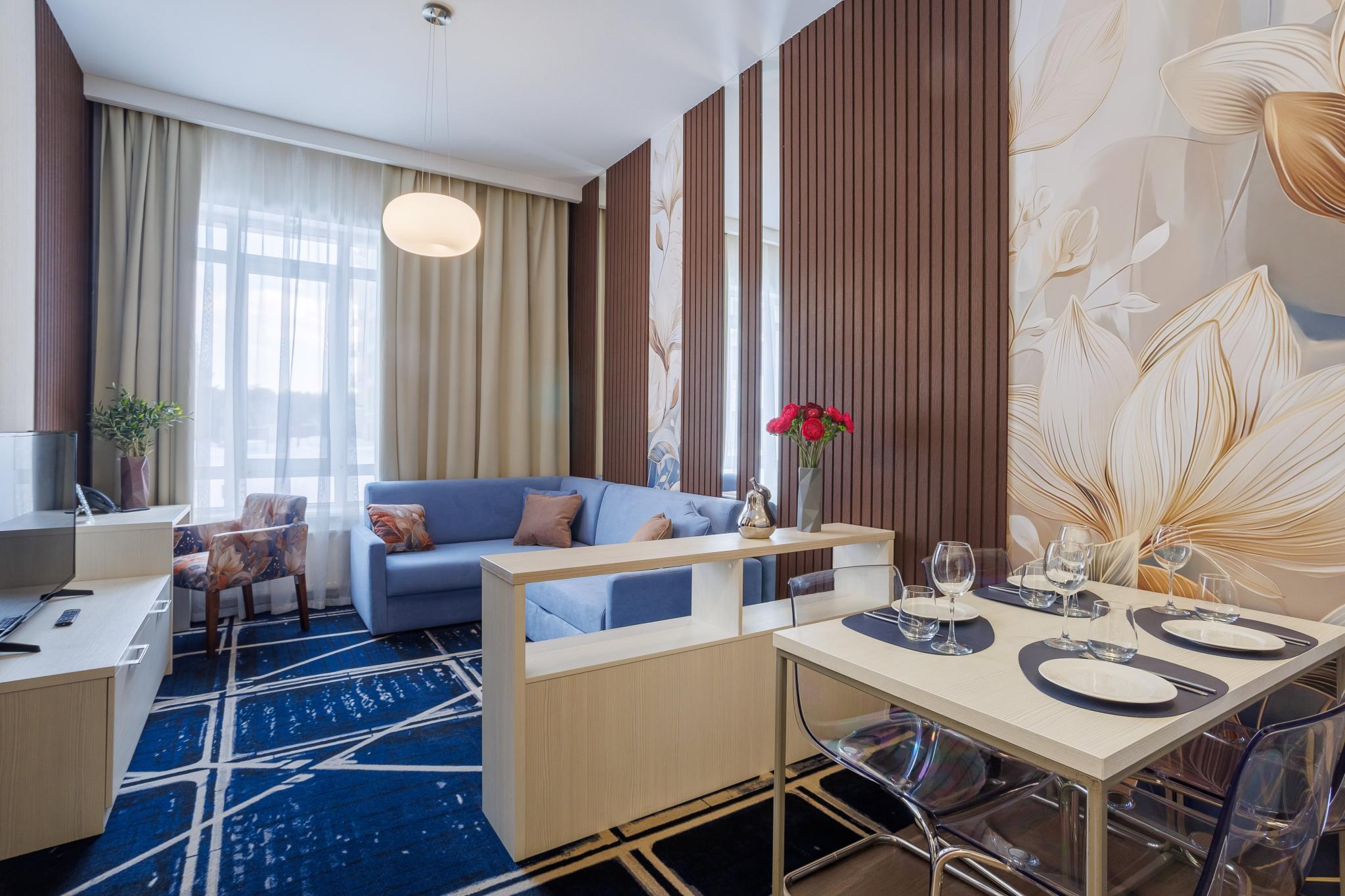 2-комнатные апартаменты с 2 односпальными кроватями, 35 м² 3