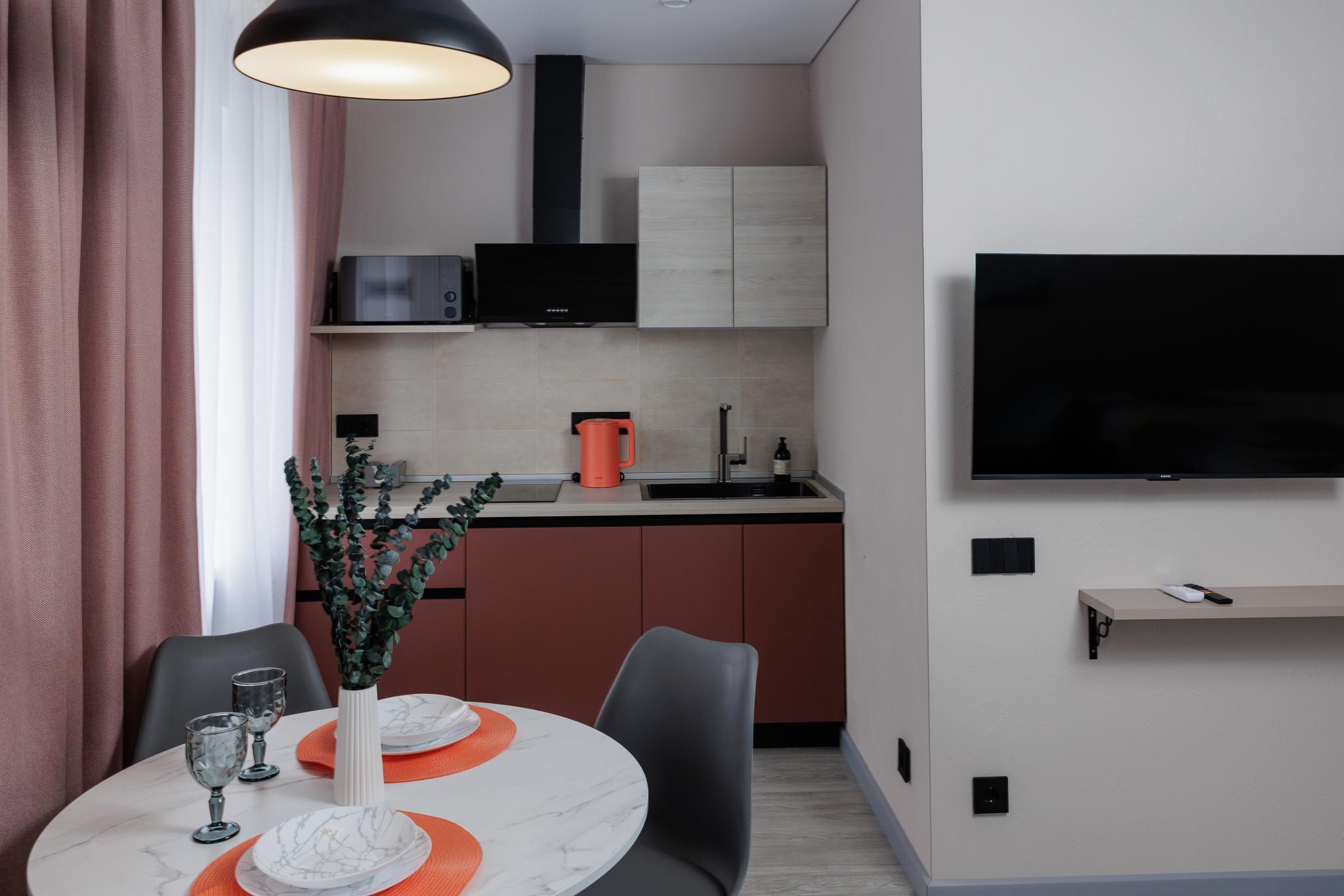 Апартаменты-студия, 35 м², 4 этаж 3