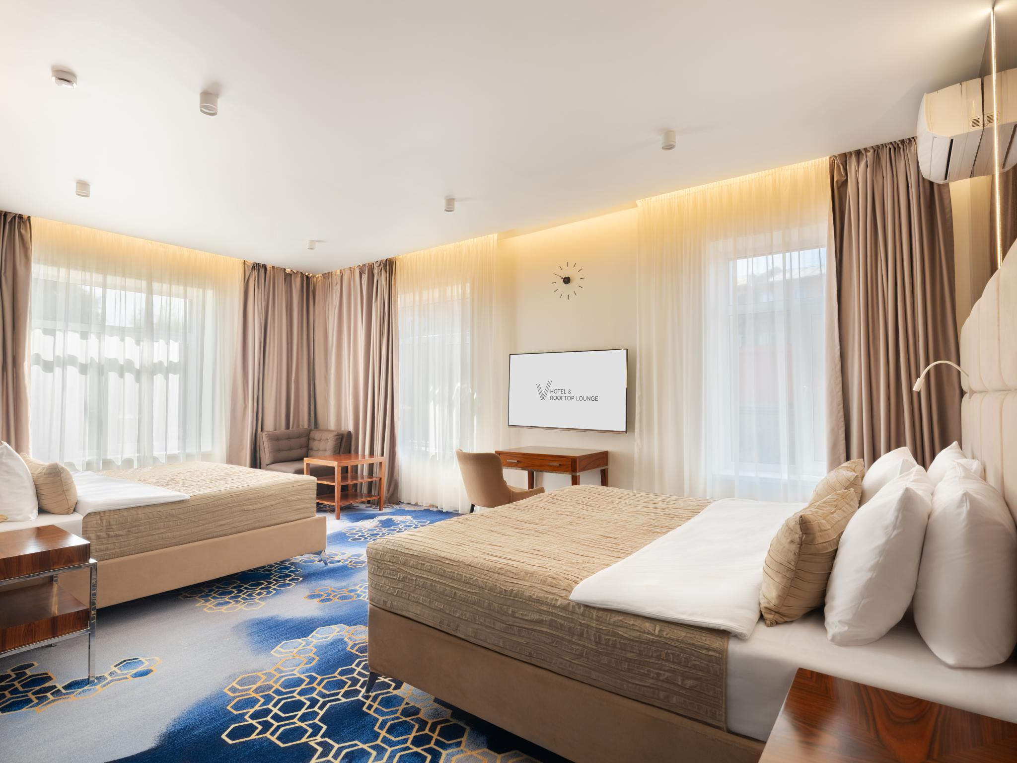 1-комнатные апартаменты, 35 м²