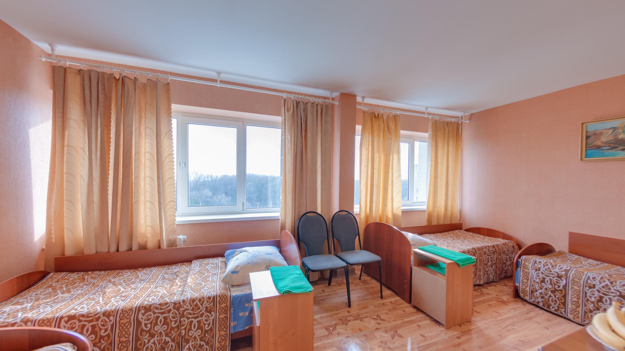 Кровать в 3-местном общем номере