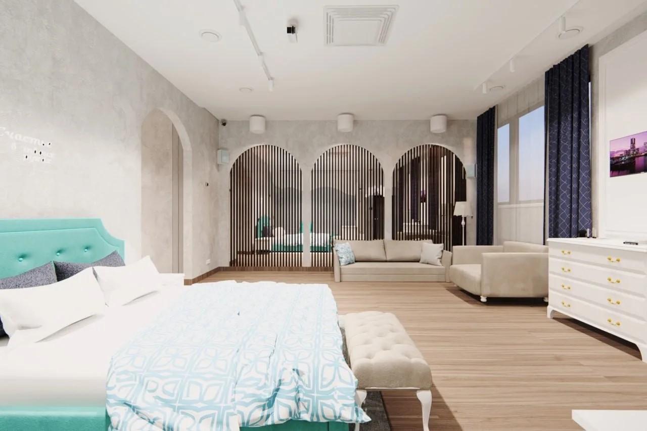 Апартаменты-студия, 62 м², 4 этаж 2